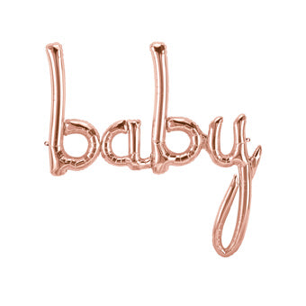 Baby Script 46 in - Rose Gold