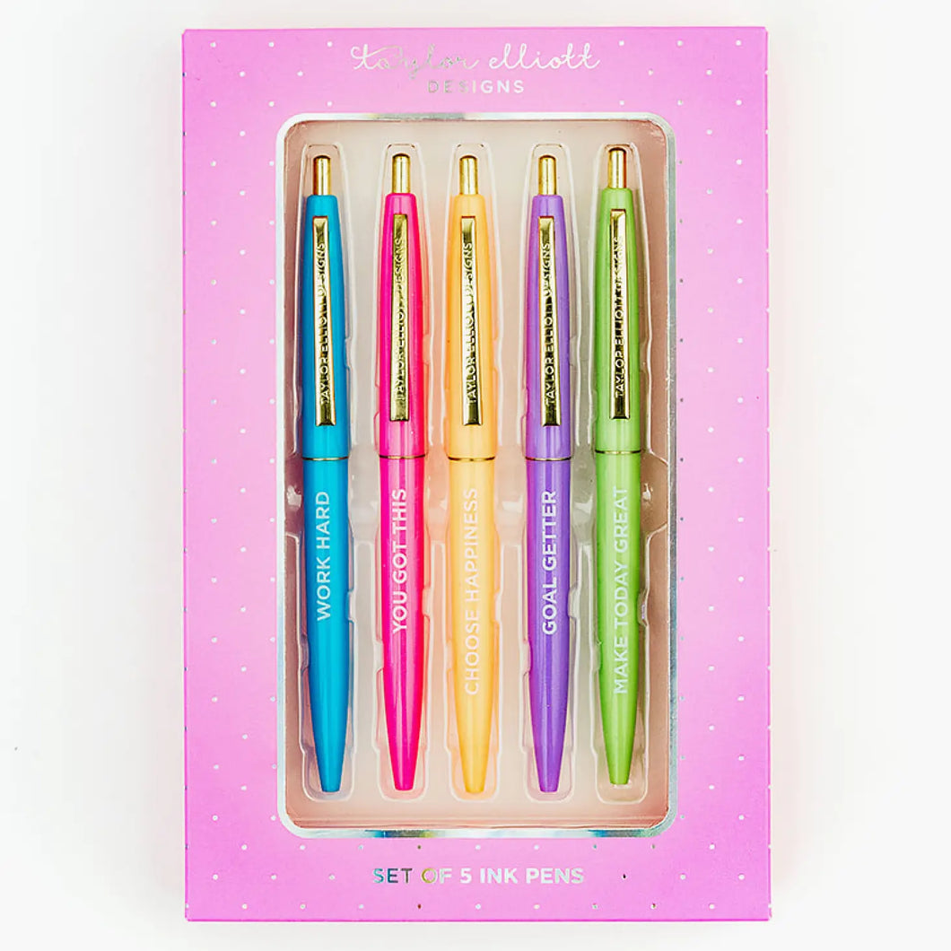 Motivational Pen Set in Gift Box