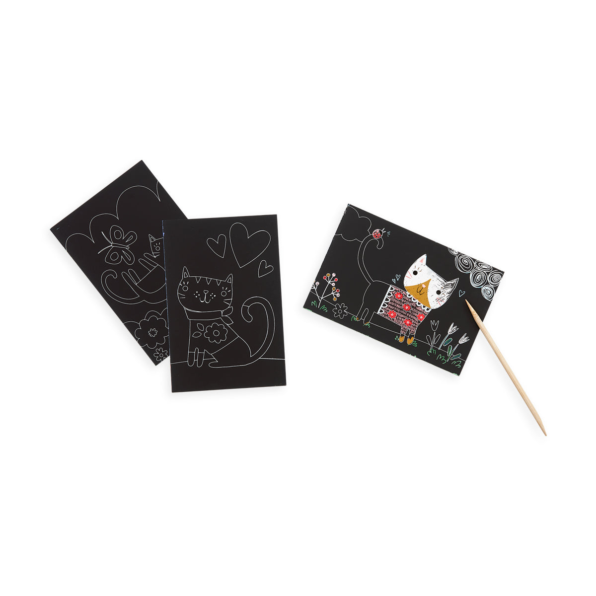 Ooly - Friendly Fish Mini Scratch & Scribble Art Kit