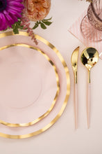 Load image into Gallery viewer, Wavy Dinner Plate Everyday Blush

