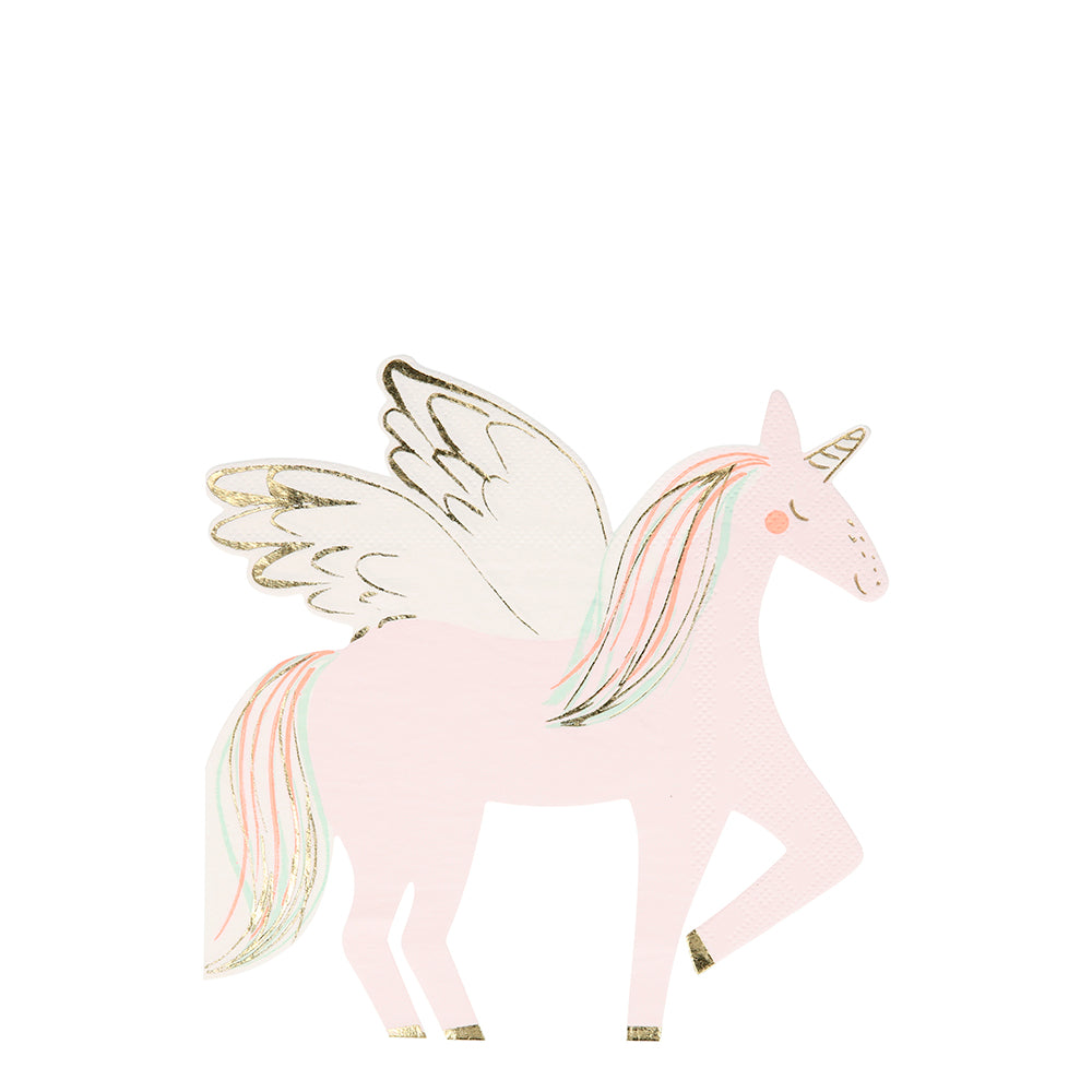 Winged Unicorn Napkins