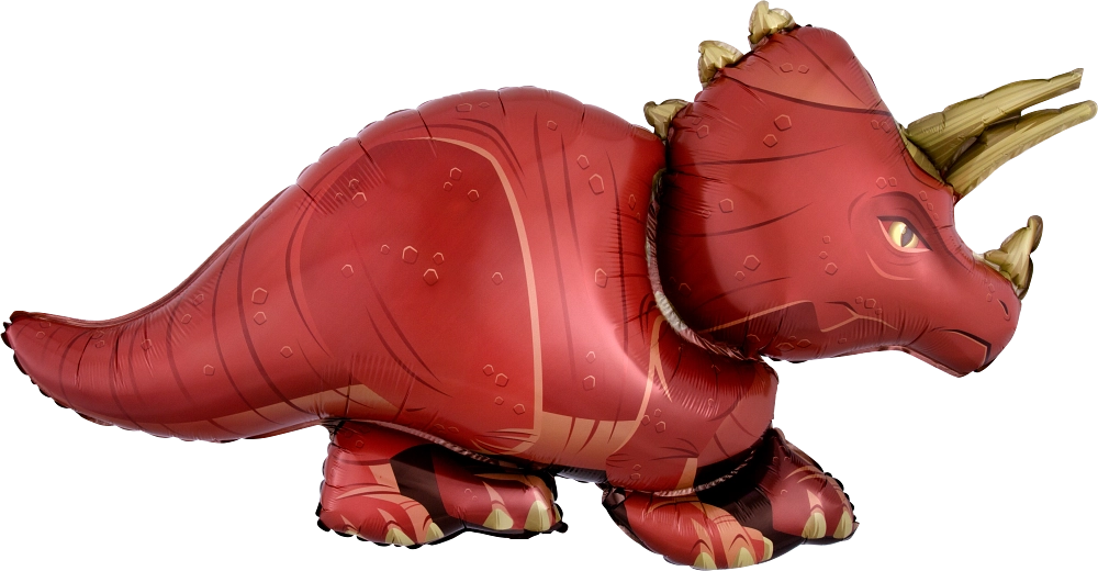 Triceratops large foil shape balloon