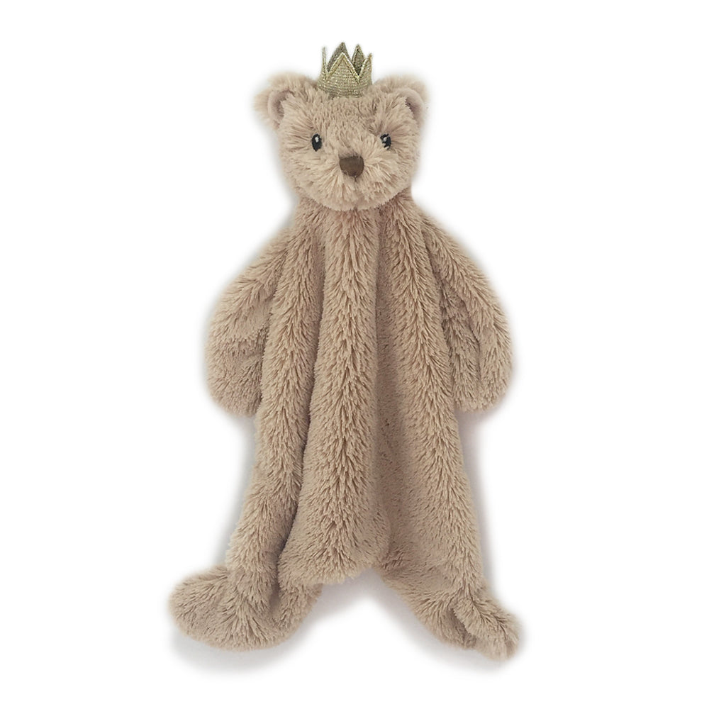 Prince Bear Baby Security Blankie