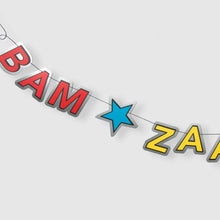 Load image into Gallery viewer, Bam Zaaap Pow Banner
