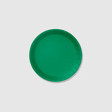 Load image into Gallery viewer, Green Small Paper Party Plates
