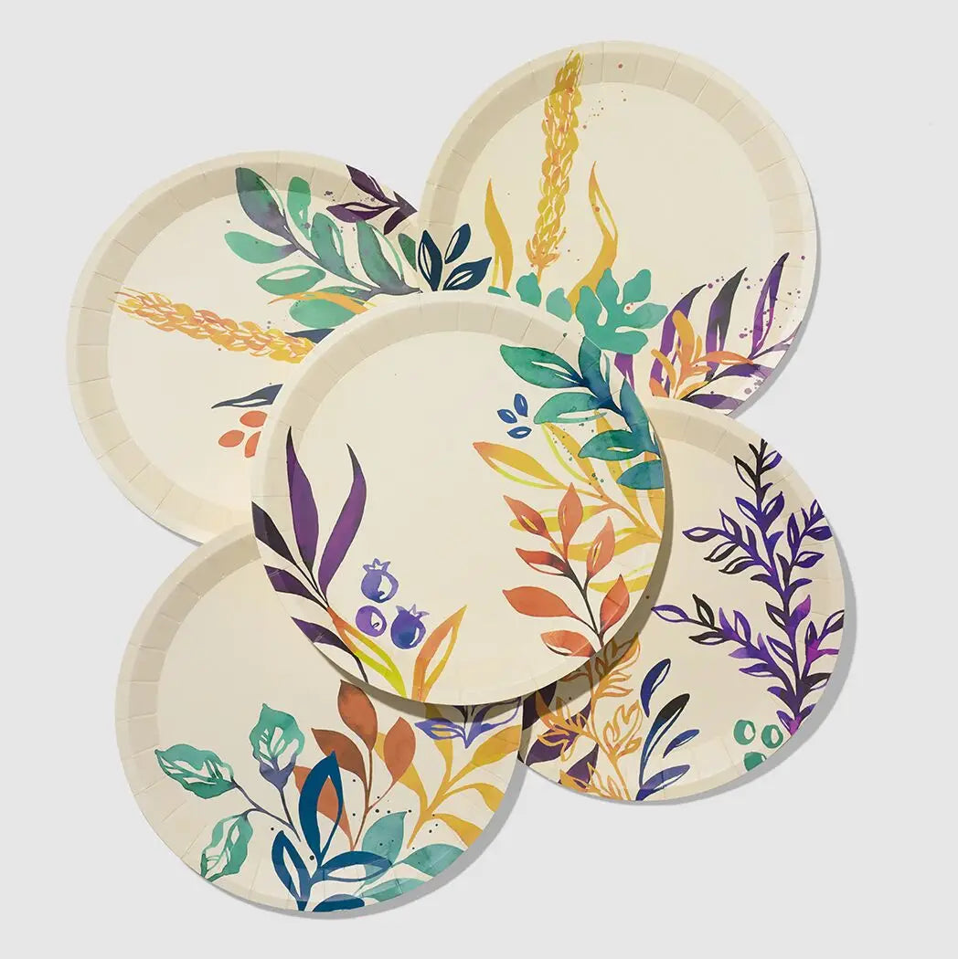 Changing Colors Small Paper Party Plates