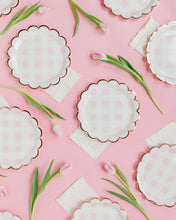 Load image into Gallery viewer, Baby Pink Fringed Cocktail Napkins
