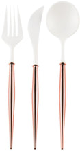 Load image into Gallery viewer, Rose Gold Bella Assorted Plastic Cutlery
