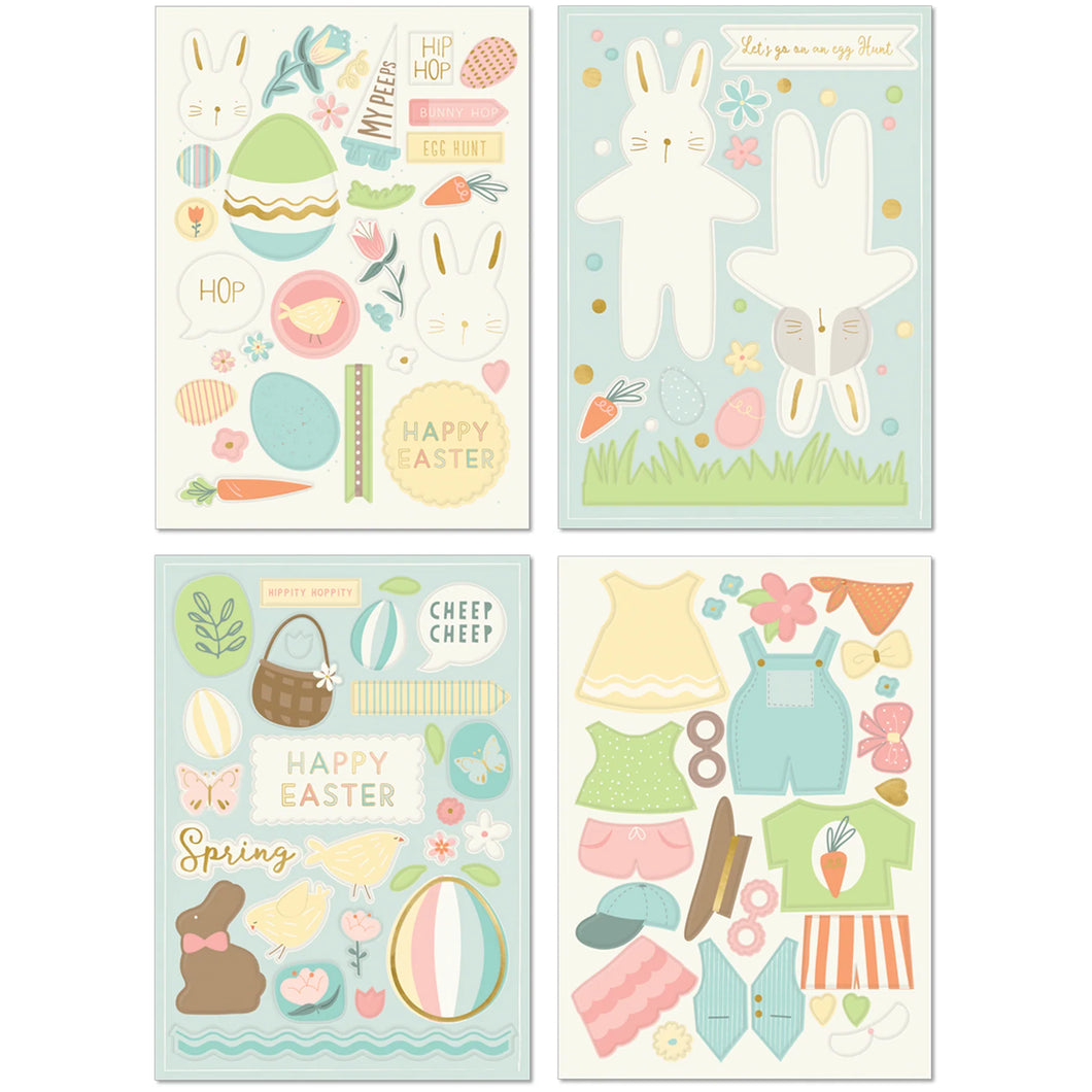 Happy Easter Sticker Sheets