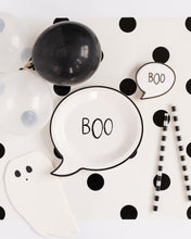 Load image into Gallery viewer, Happy Haunting 7&quot; Boo Plate
