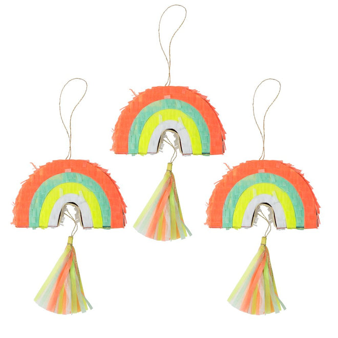 Rainbow Pinata Favors