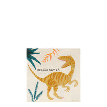 Load image into Gallery viewer, Dinosaur Kingdom Small Napkins
