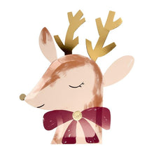 Load image into Gallery viewer, Reindeer With Bow Plates
