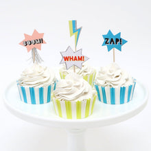 Load image into Gallery viewer, Superhero Cupcake Kit
