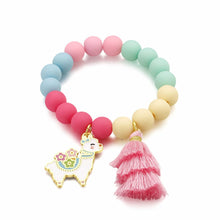 Load image into Gallery viewer, Charming Whimsy Bracelet- Glama Llama
