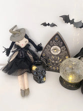 Load image into Gallery viewer, &#39;Cassandra&#39; Witch Soft Doll
