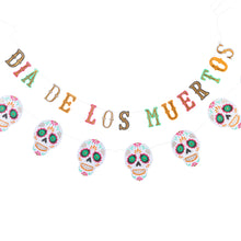 Load image into Gallery viewer, Dia De Los Muertos Banner Set
