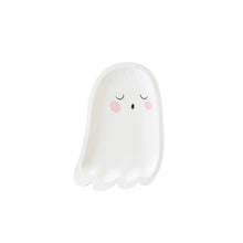 Load image into Gallery viewer, Trick or Treat Ghost Shaped Plate
