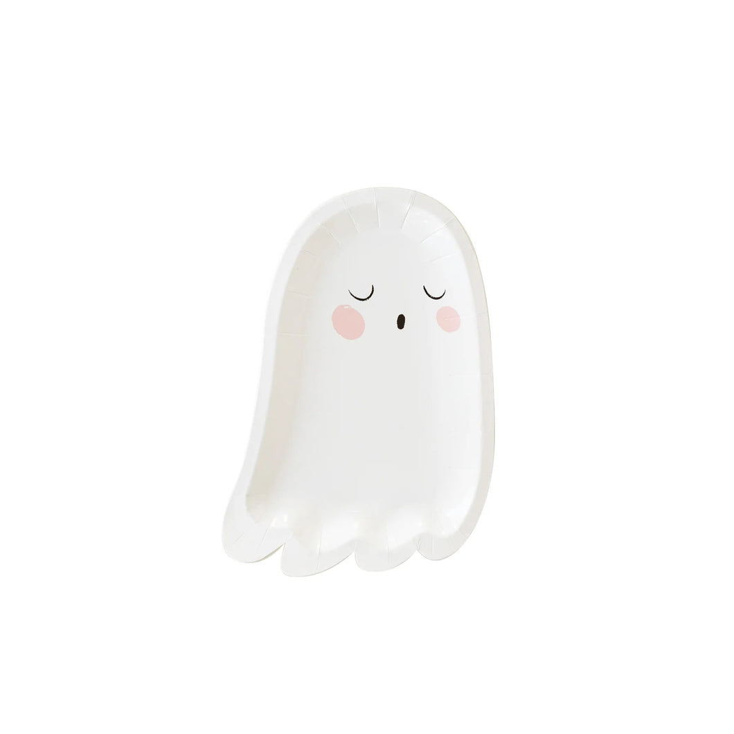 Trick or Treat Ghost Shaped Plate