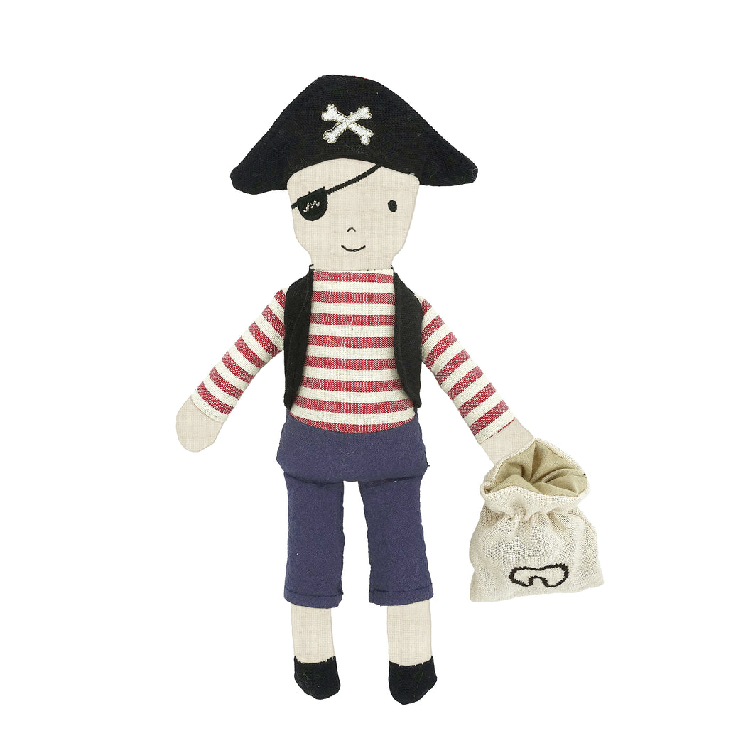 Tooth mate tooth fairy pirate doll