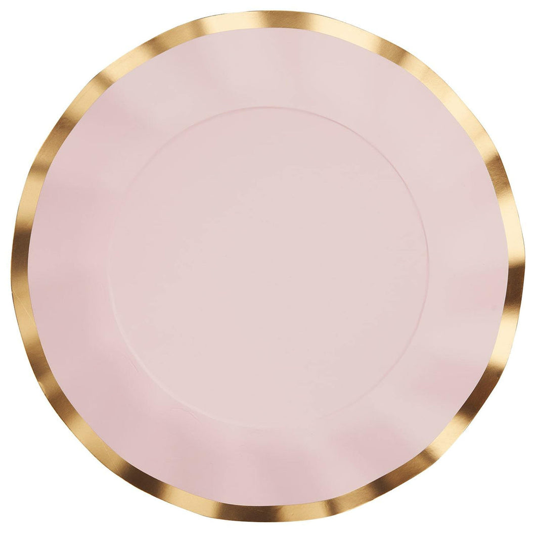 Wavy Dinner Plate Everyday Blush
