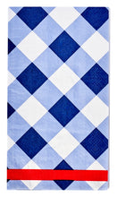 Load image into Gallery viewer, Patriotic Gingham Paper Guest Towel
