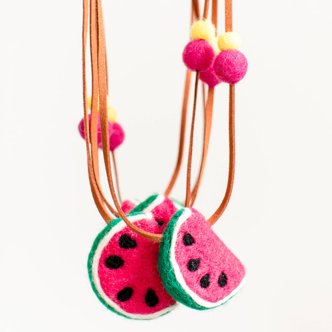 Watermelon Necklace