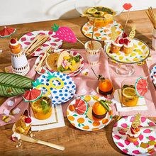 Load image into Gallery viewer, Fruit Punch Large Paper Party Plates
