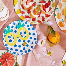 Load image into Gallery viewer, Fruit Punch Large Paper Party Plates
