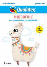 Load image into Gallery viewer, Loveable Llama Foil Balloon
