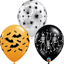 Load image into Gallery viewer, 11&#39;&#39; Round Spooky Design Latex Balloon
