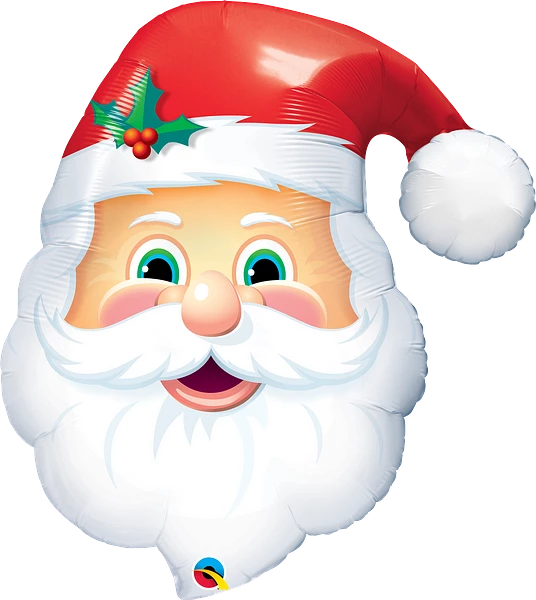 Santa Jolly St Nick Balloon 31''