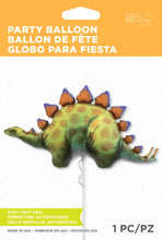 Load image into Gallery viewer, Stegosaurus foil shape balloon 46in
