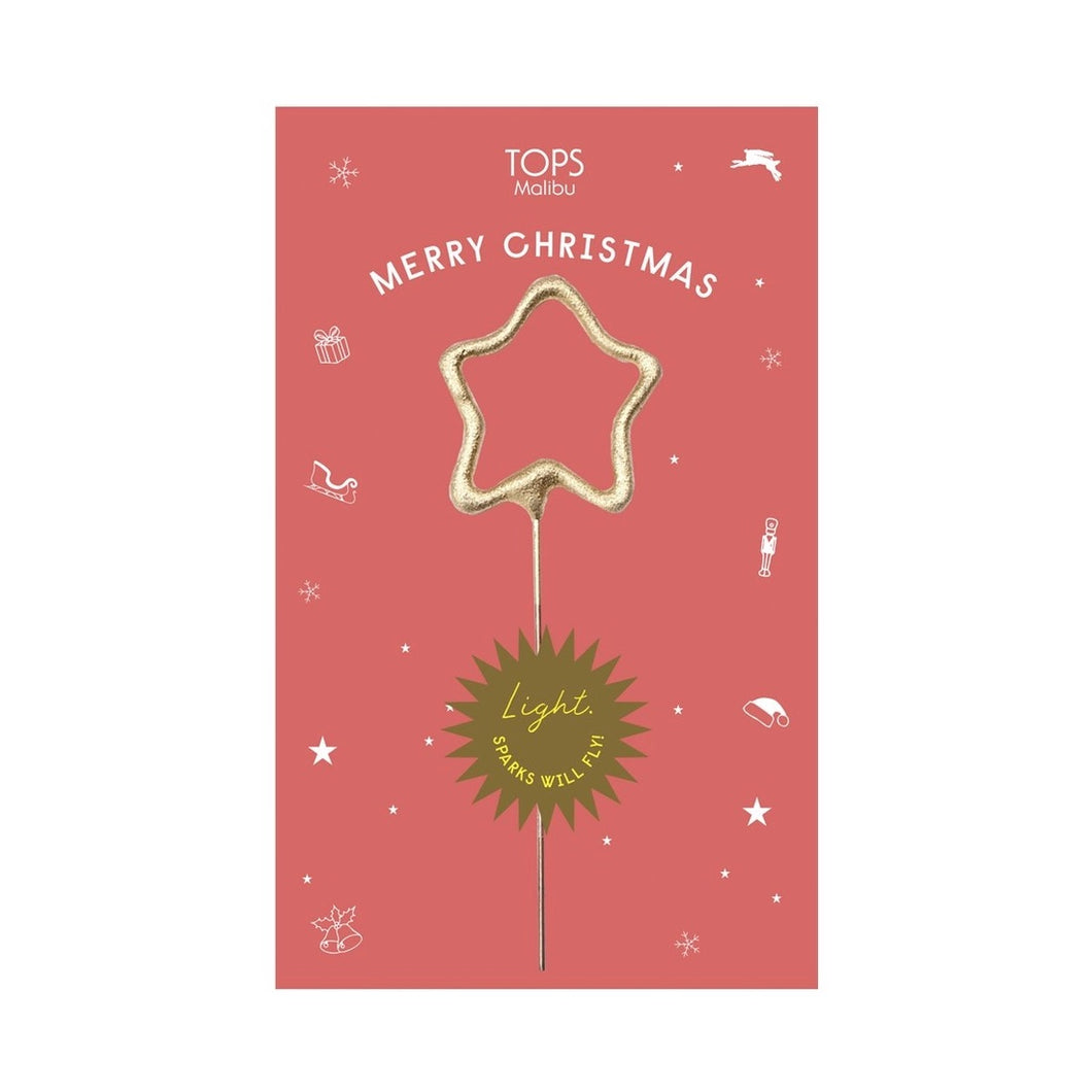 Sparkler Card Merry Christmas