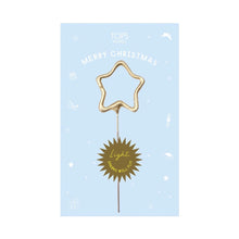 Load image into Gallery viewer, Sparkler Card Merry Christmas
