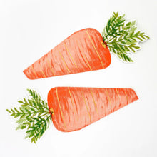 Load image into Gallery viewer, Foiled Carrot Napkins
