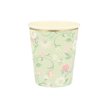 Load image into Gallery viewer, Ladurée Paris Floral Cups
