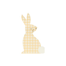 Load image into Gallery viewer, Gingham Bunny Napkins
