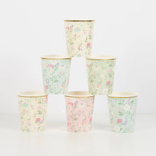 Load image into Gallery viewer, Ladurée Paris Floral Cups
