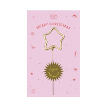 Load image into Gallery viewer, Sparkler Card Merry Christmas
