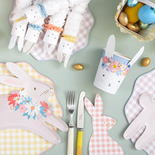 Load image into Gallery viewer, Gingham Bunny Napkins
