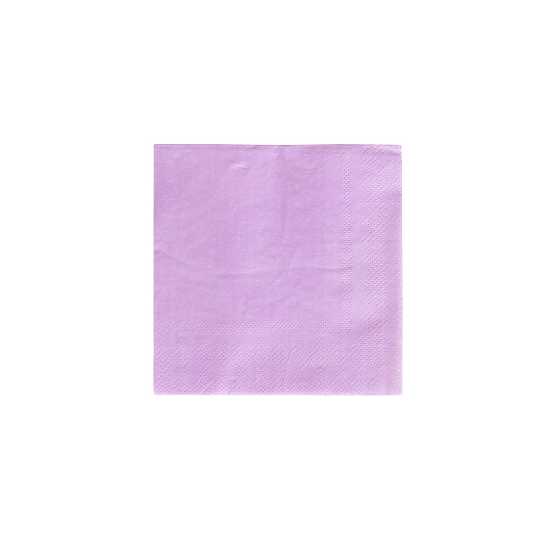 Lilac Cocktail Napkin