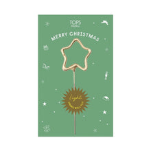 Load image into Gallery viewer, Sparkler Card Merry Christmas
