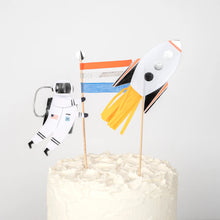 Load image into Gallery viewer, Space Cake Topper
